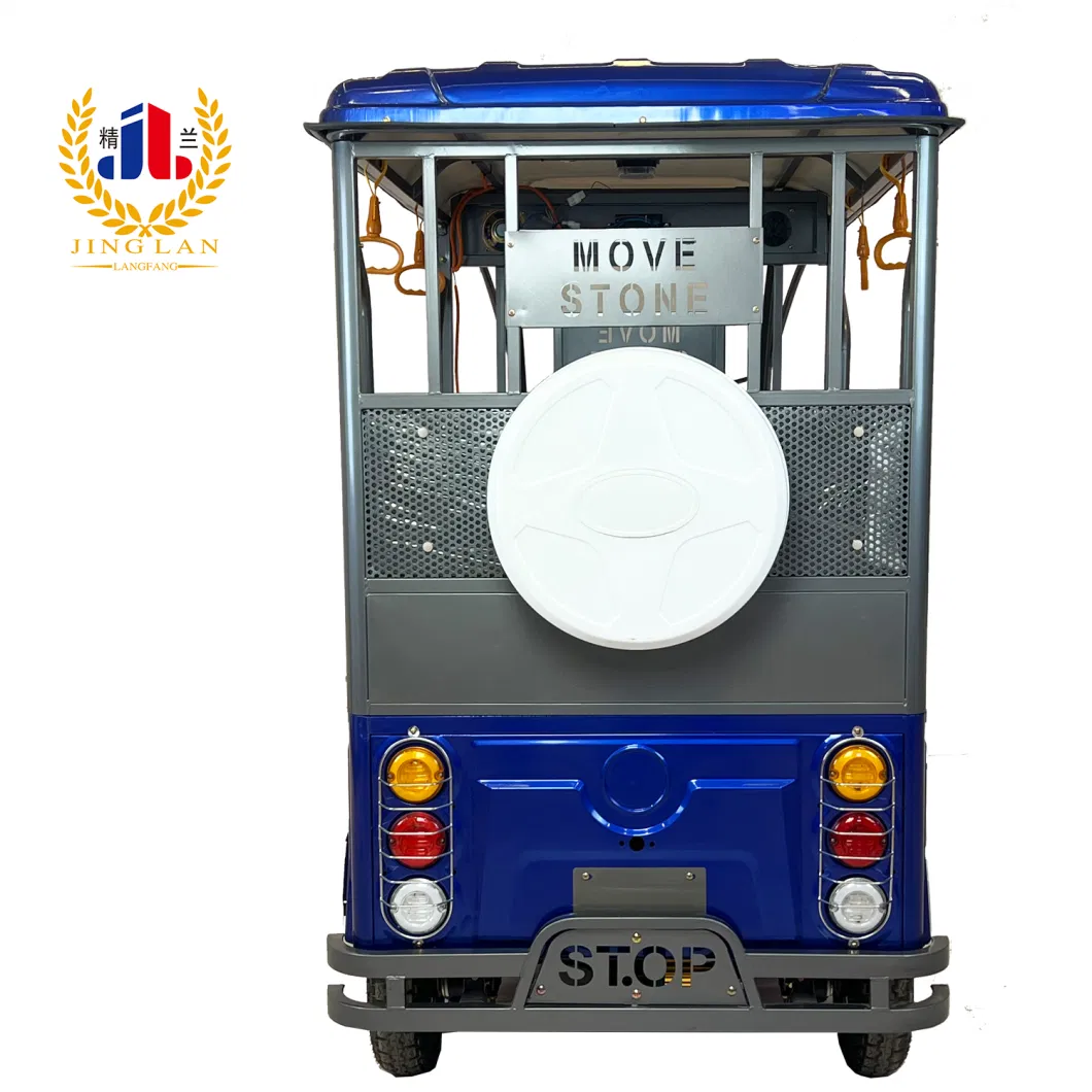 Discount China Factory Eco-Friendly Passenger Tricycle Three Wheeler E-Rickshaw