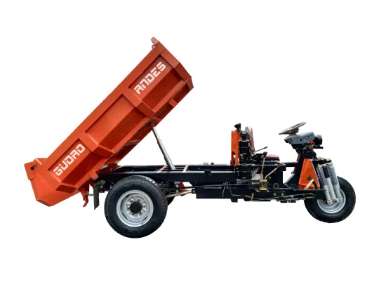 Rabatt 2 Tonnen Elektro-Motorrad-Bergbau-Dumper/Mini-Dumper/Dumper Bergbau/3-Rad-Motorrad/elektrisches Dreirad